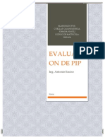 Evalucion de Pip