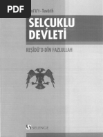 Selcuklu Devleti Cami Ut Tevarih Residuddin Fazlullah PDF