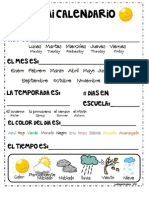 Calendar Journal Spanish PDF