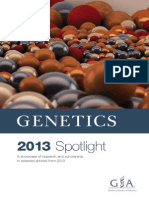 GENETICS 2013 Spotlight