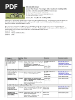 lesson planning key bicycle handling skills