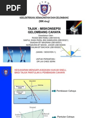 Miskonsepsi Gelombang Cahaya Pdf