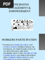 Download PARTICIPATIVE MANAGEMENT  EMPOWERMENT by imad rehman SN24200726 doc pdf