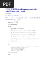 Download Post Jokes Disini 141 - 150 by Made Sukarmi SN242007364 doc pdf