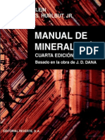 Manual de Mineralogía Vol. 1