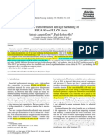 Austenite Transformation and Age Hardening of HSLA-80 and ULCB Steels PDF