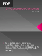 2nd Generation Computers