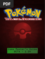 Download Pokemon Tabletop Adventures GM Guide by Austin Suter SN242019989 doc pdf