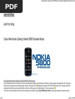 Download Bongkar Nokia 5800 by Edwin Sanny Ekaputranto SN242020606 doc pdf