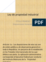 Ley de Propiedad Industrial