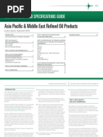 Asia Refined Oil Products Methodology PLATTS