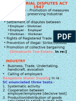 Industrial Disputes Act 1947