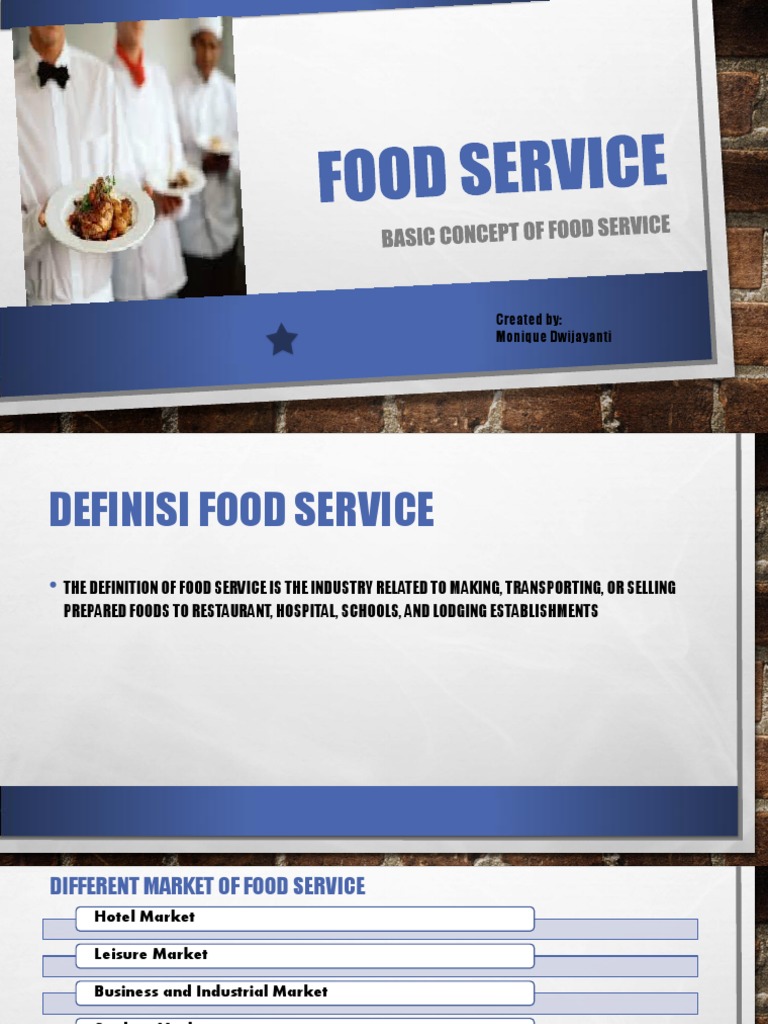 Food Service | PDF