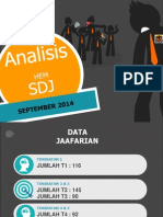 Analisis Displin SDJ Sept 2014