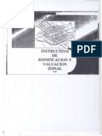 Zonificación y Valuación Zonal PDF