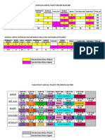 Cadangan Jadual Waktu Prasekolah (KSPK)