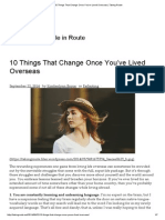 10 Things That Change Once You’Ve Lived Overseas _ Taking Route
