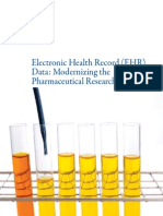 Electronic Health Record EHR Data Modernizing The Pharmaceutical Research Process