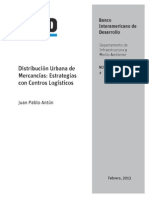 Distribución Urbana de Mercancías - Estrategias Con Centros Logísticos. Nota Técnica PDF