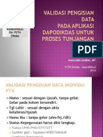 Valididsi Pengisian Aplikasi Dapodik 2014.pptx