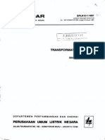SPLN 8-1-1991Transfomator Tenaga (Umum)