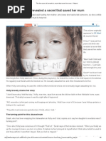 This Four-year-old Revealed a Secret That Saved Her Mum - Kidspot