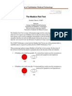 Themaddoxrodtest PDF