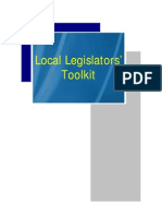 Local Legislators Toolkit (LGSP)