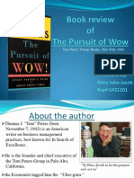 The Pursuit of Wow - Book Review