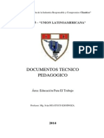 Doc. Tec. Ped. Otras Areas - 2014