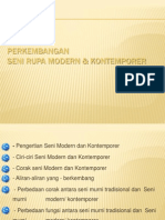 Perkembangan Seni Rupa Modern & Kontemporer