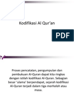 Kodifikasi Al Qur'An