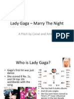 Lady Gaga - Marry The Night: A Pitch by Conal and Amber