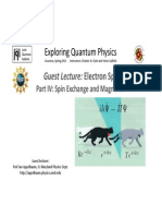 Exploring Quantum Physics: Guest Lecture: Electron Spin