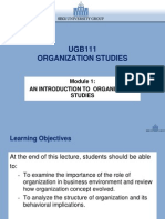 Organizational Studies Presentation