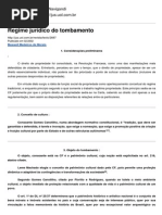 Regime jurídico do tombamento.pdf