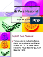 Slide Sejarah Pers Nasional