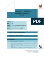 Español 1 - Programa - D PDF