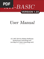 X11 Basic Manual