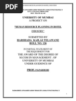 Download Human Resources Planning in Hotel Industry Final by rapols9 SN242073859 doc pdf