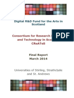 Digital R&D Fund For The Arts in Scotland: CReATeS Final Report