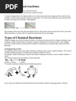 Parts of Chemical Reactions