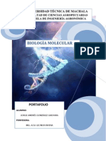 Jorge PORTAOFLIO. UNIDADES BIOLOGIA MOLECULAR