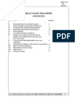 (Only Theory) Heat Mass Transfer