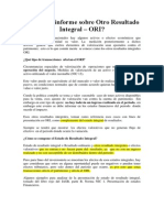 Otro Resultado Integral - ORI PDF