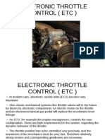 Electronic Throttle Control (Etc)