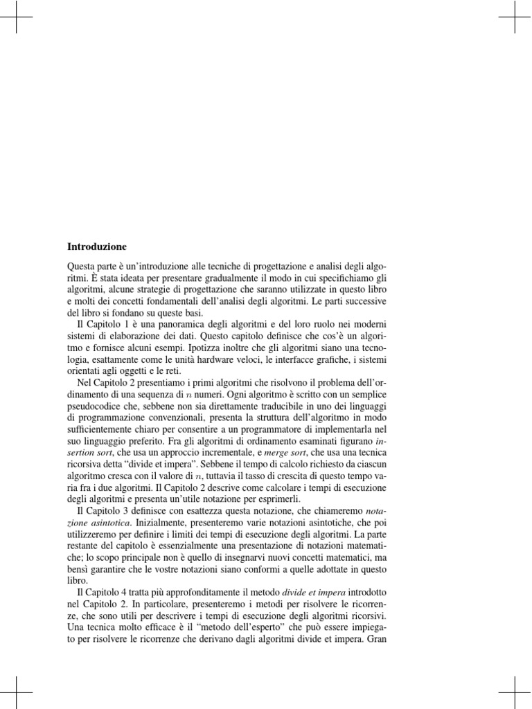(E-Book) Cormen Leiserson Rivest Stein - Introduzione Agli Algoritmi E ...