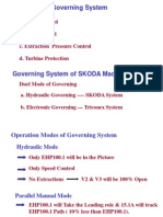 Function of Governing System: A. Speed Control B. Load Control C. Extraction Pressure Control D. Turbine Protection