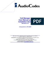 Call Manager User Manual and Installation Guide Revision 2.4