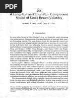 20 A Long-Run and Short-Run Component Model of Stock Return Volatility